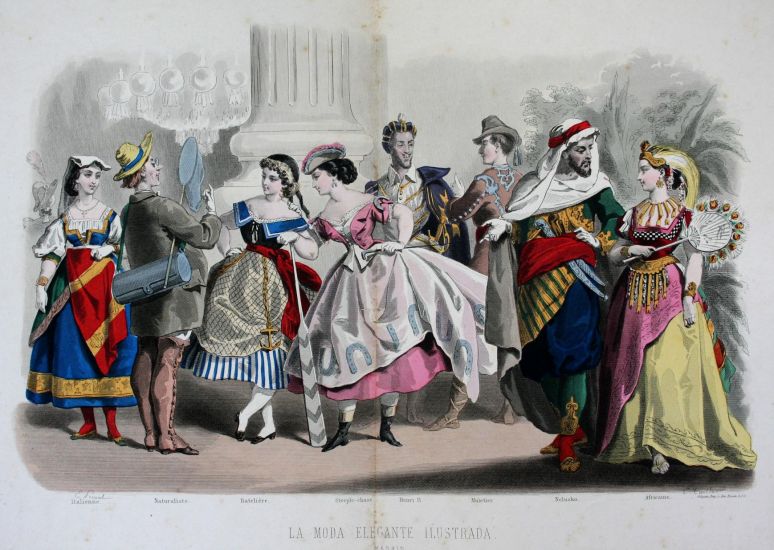 La Moda Elegante Ilustrada de E. Caillard en Museo Blaisten
