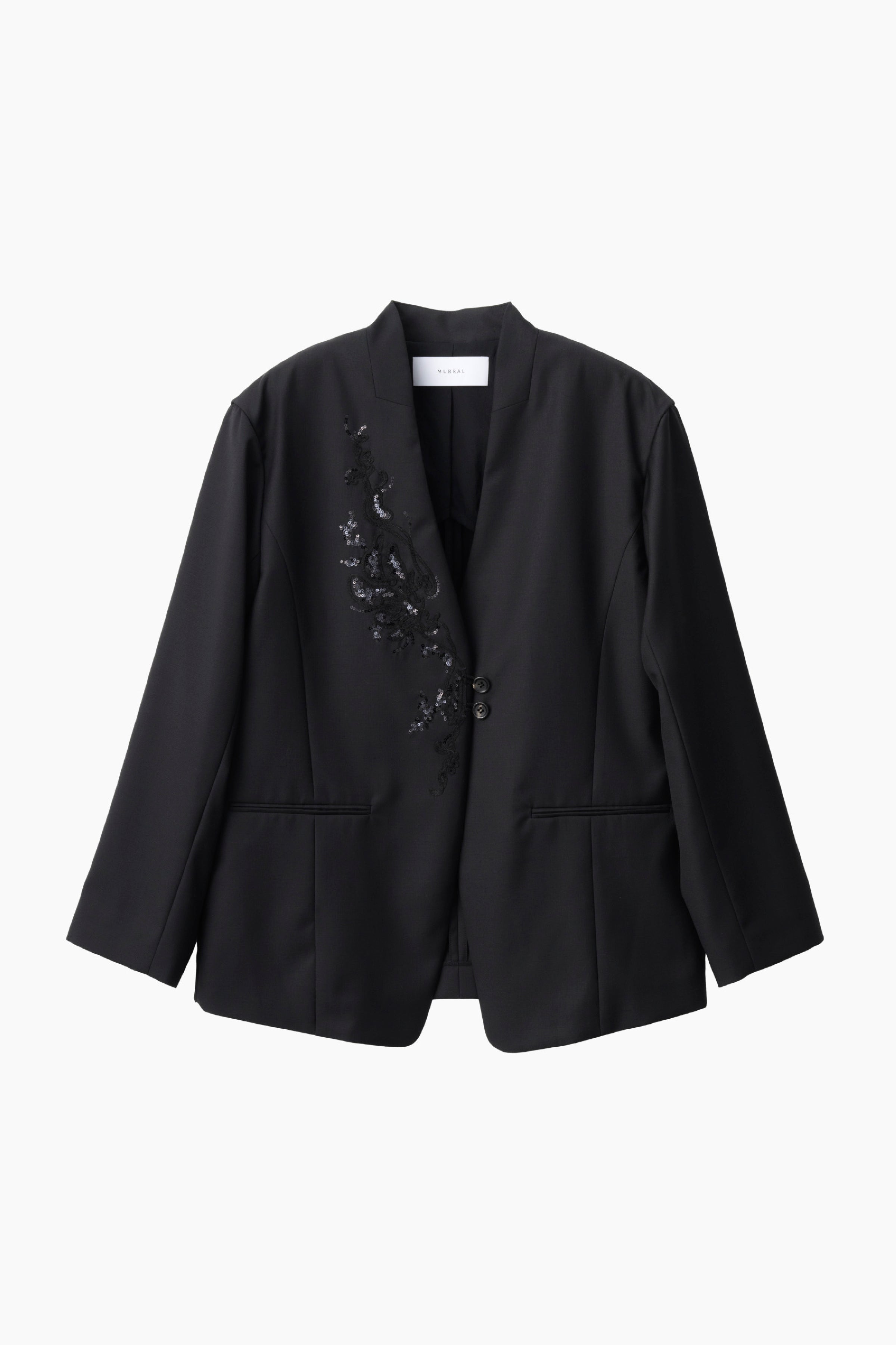 Veil embroidered jacket