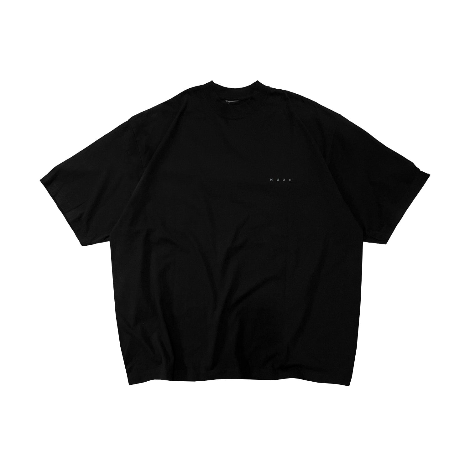 MUZE BLACK LABEL -【MUZE® LOGO REFLECTOR T-SH(BLACK)】ミューズ