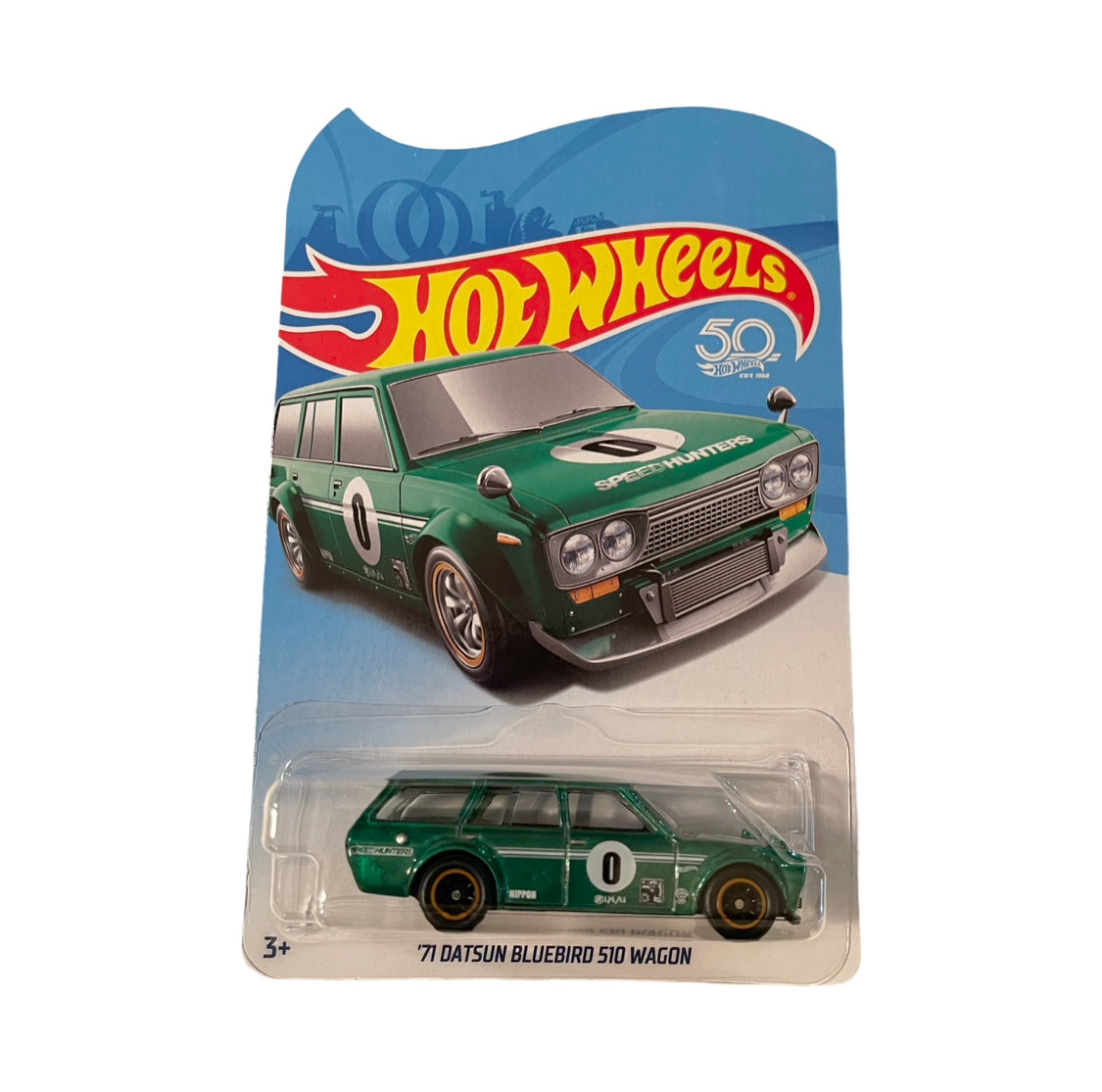 Hot Wheels 1:64 2018 Legends Tour Exclusive '71 Datsun Bluebird