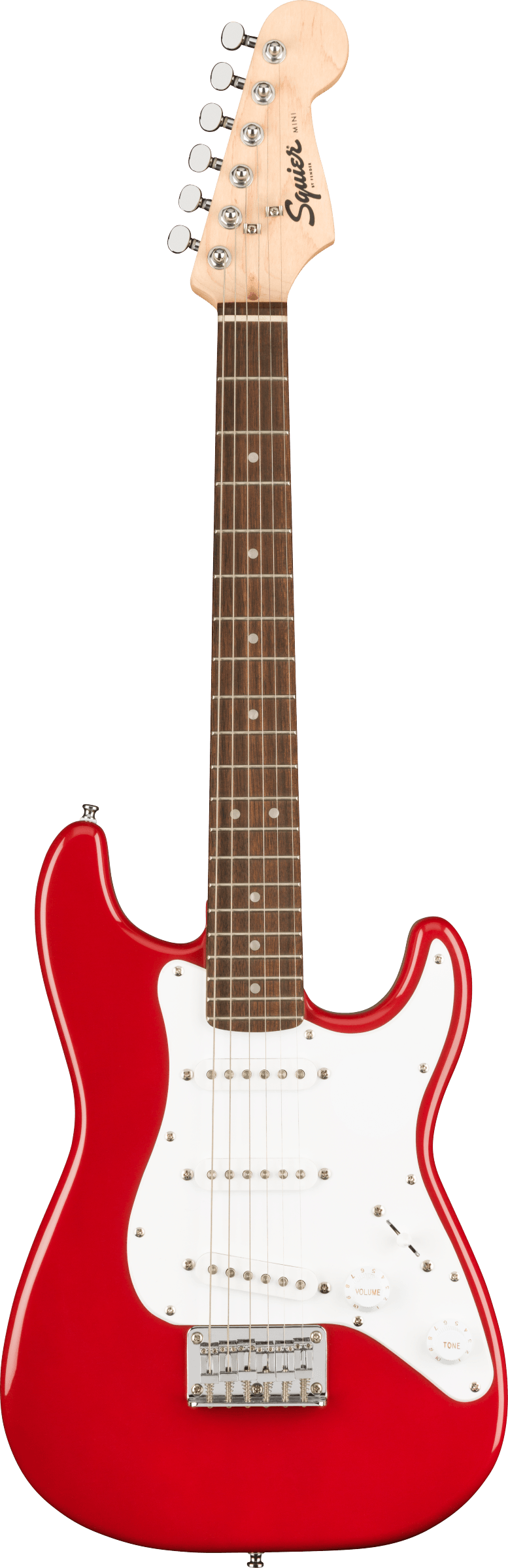 Squier Mini Stratocaster Electric Guitar in Dakota Red – Maar's Music