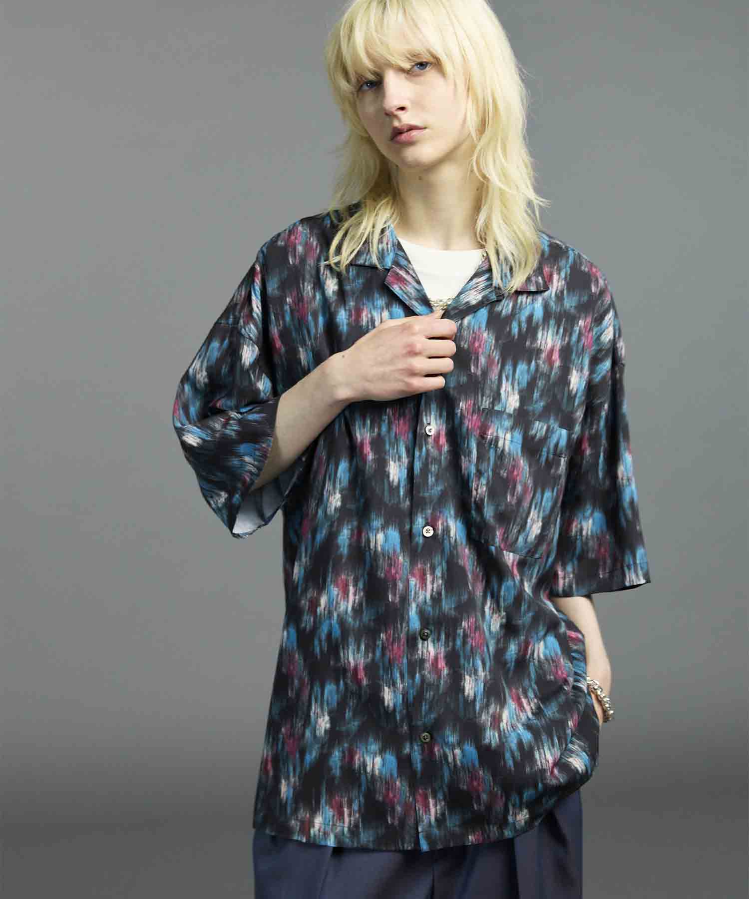 LIMITED EDITION】ORIGINAL GRAPHIC Prime-Over Open Collar Short Sleeve