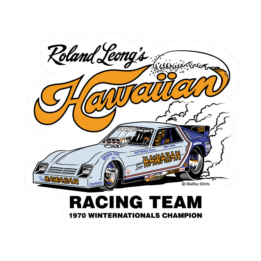 Roland Leong's The Hawaiian Sticker – Malibu Shirts