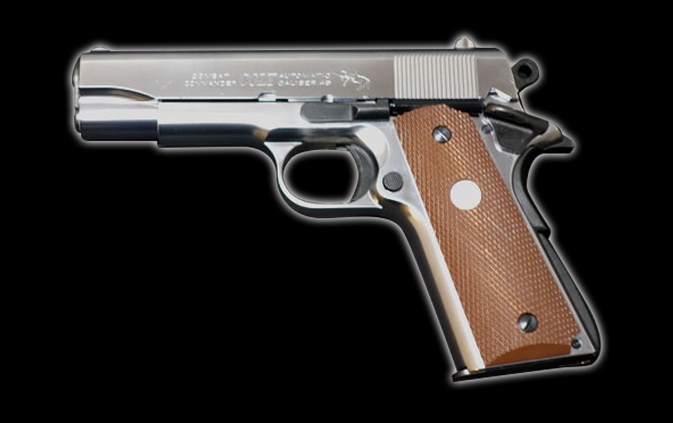 Colt Combat Commander Silver | マルシン工業株式会社 - MARUSHIN