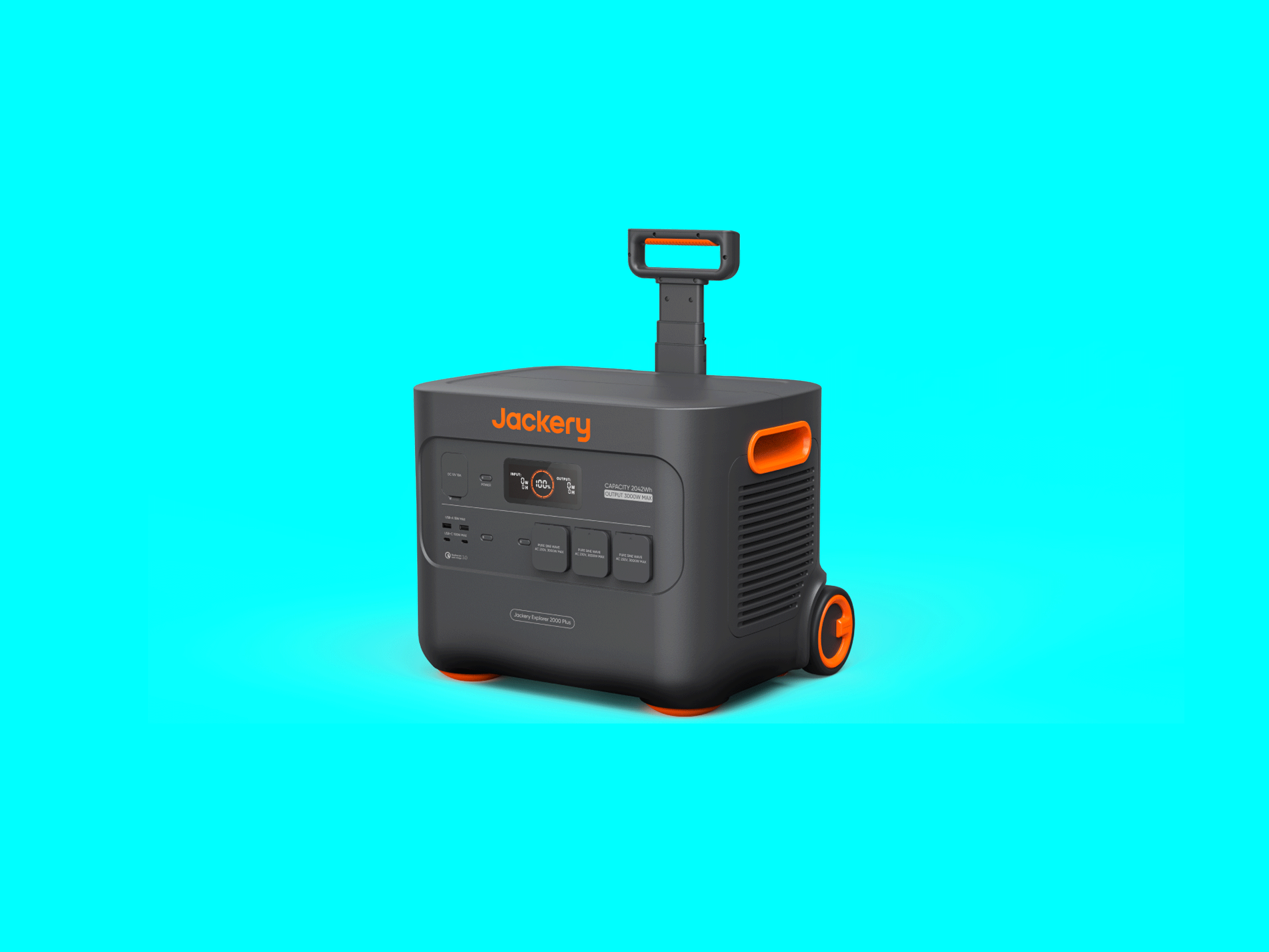 Jackery ポータブル電源 2000 Plus」は機能満載でキャンプでも安定した