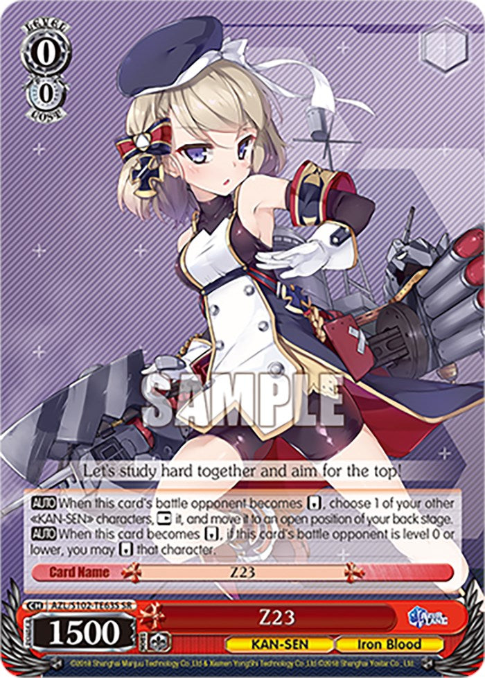 Z23 (AZL/S102-TE63S SR) [Azur Lane] – Media Reload