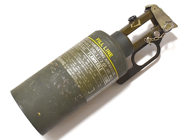 米軍実物 Decontaminating Apparatus DS2 ボトル 消火器 ハンヴィー