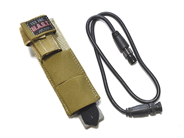 米軍実物 TCI MAST アンテナ リロケーション ポーチ ケーブル ホルダー