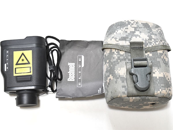 米軍実物 Bushnell Elite 1500 Optical Laser Rangefinder 7x26 レンジ