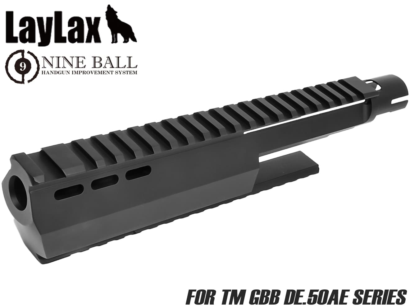 Laylax NINEBALL メタルアウターバレル 10inch for TM GBB DE.50AE