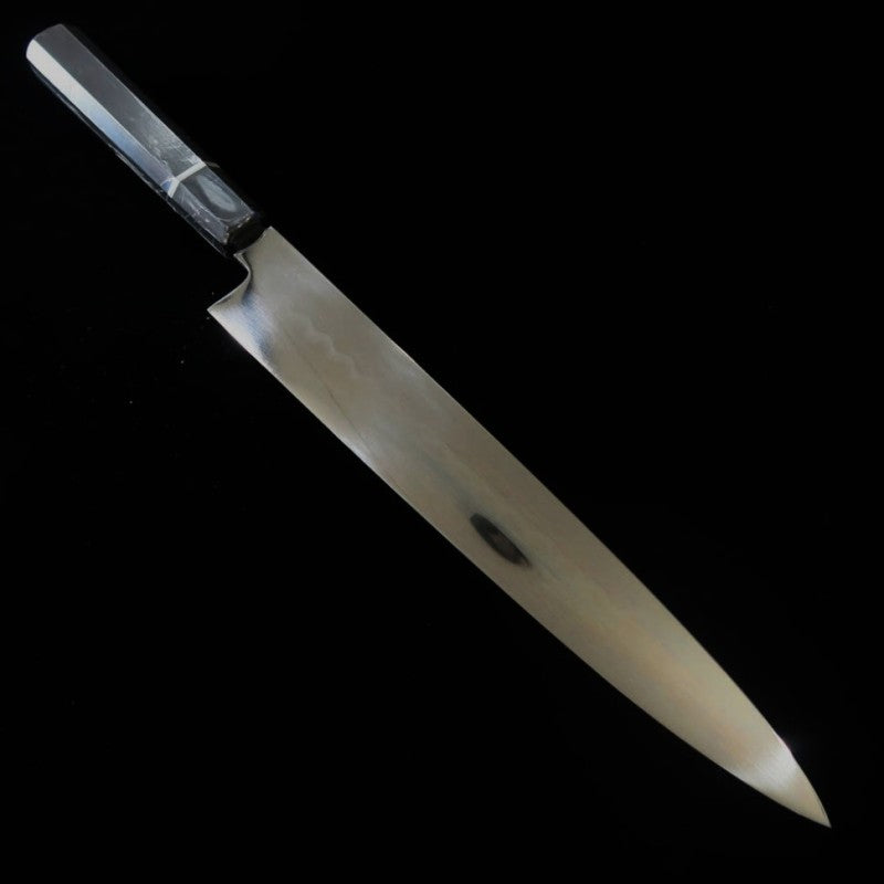酔心 SUISIN 水本焼 池田美和 白紙一号 黒檀柄 朴鞘付き 和筋引 (270mm