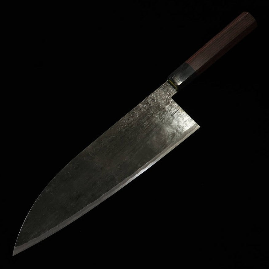 武田刃物TAKEDA 備中手打ち鍛冶 牛刀（中） 日立青紙スーパー鋼（240mm