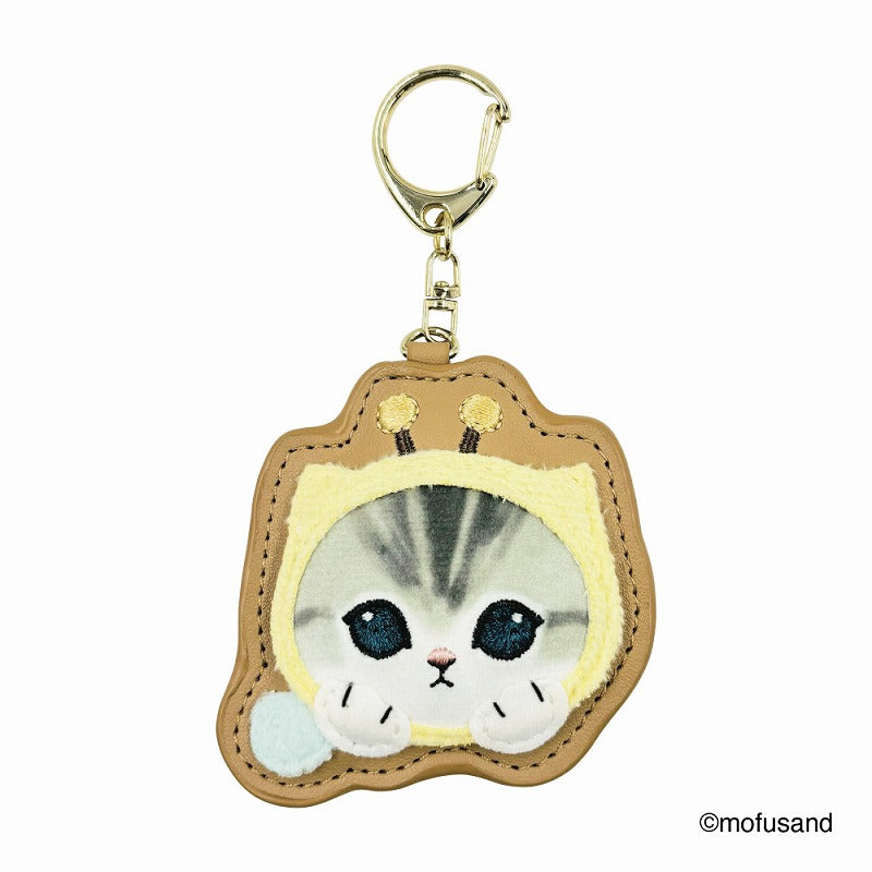 mofusand ふわもこワッペンキーホルダー(はちにゃん) | mofusand