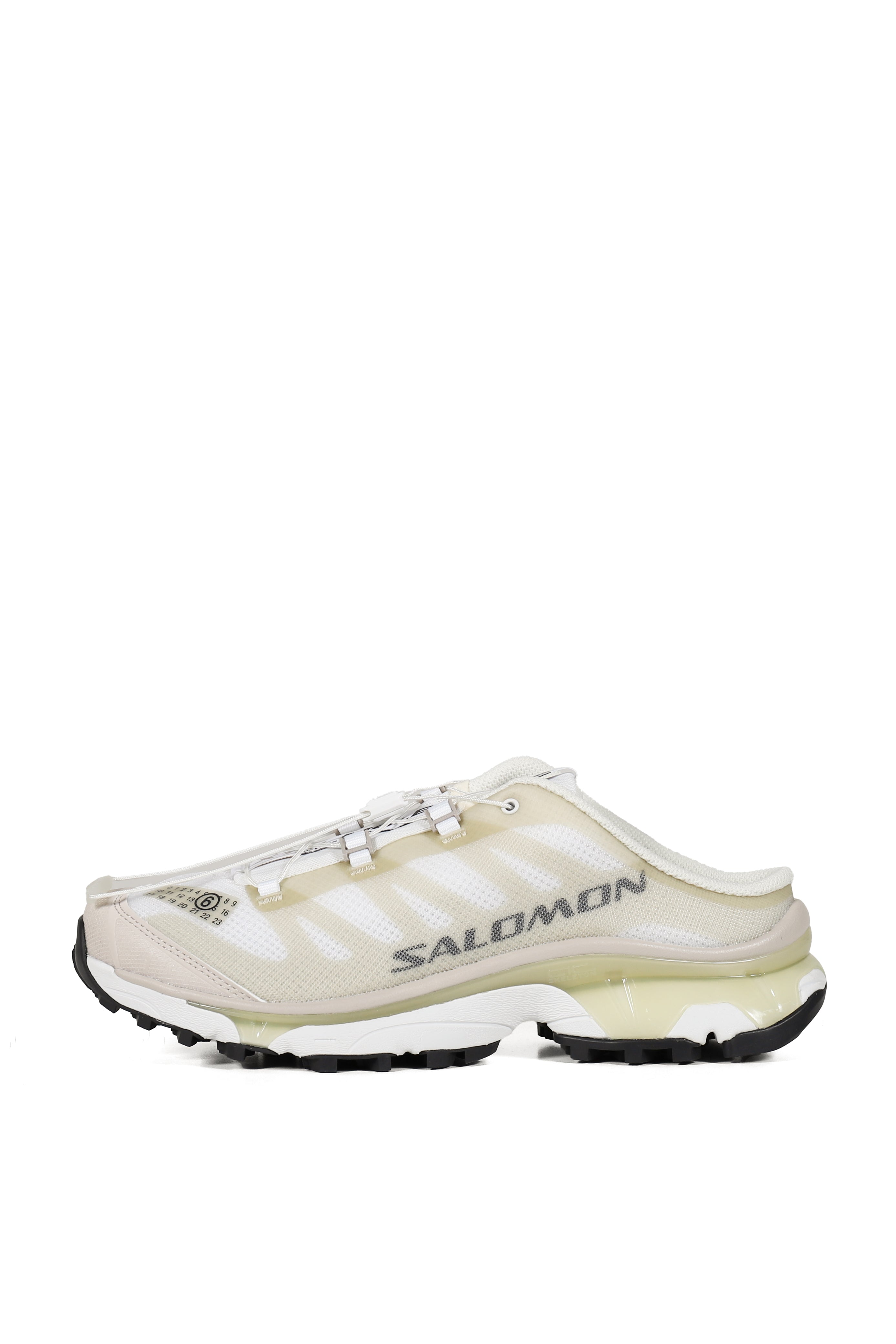 MM6 x SALOMON SS25 XT MULE 4 MM6 / SALOMON / WHT/GRN HAZ/SIL - NUBIAN