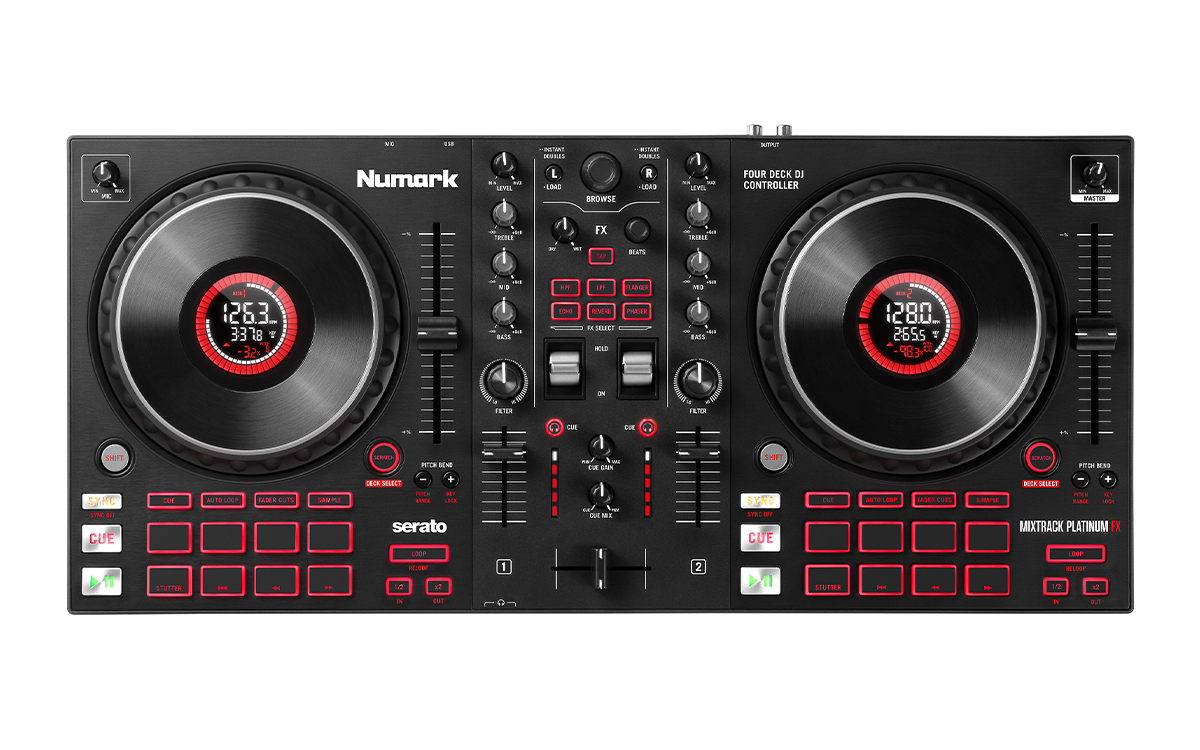 製品情報：Mixtrack Platinum FX：Numark