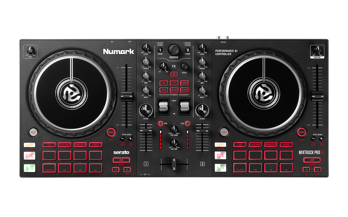 製品情報：Mixtrack Pro FX：Numark