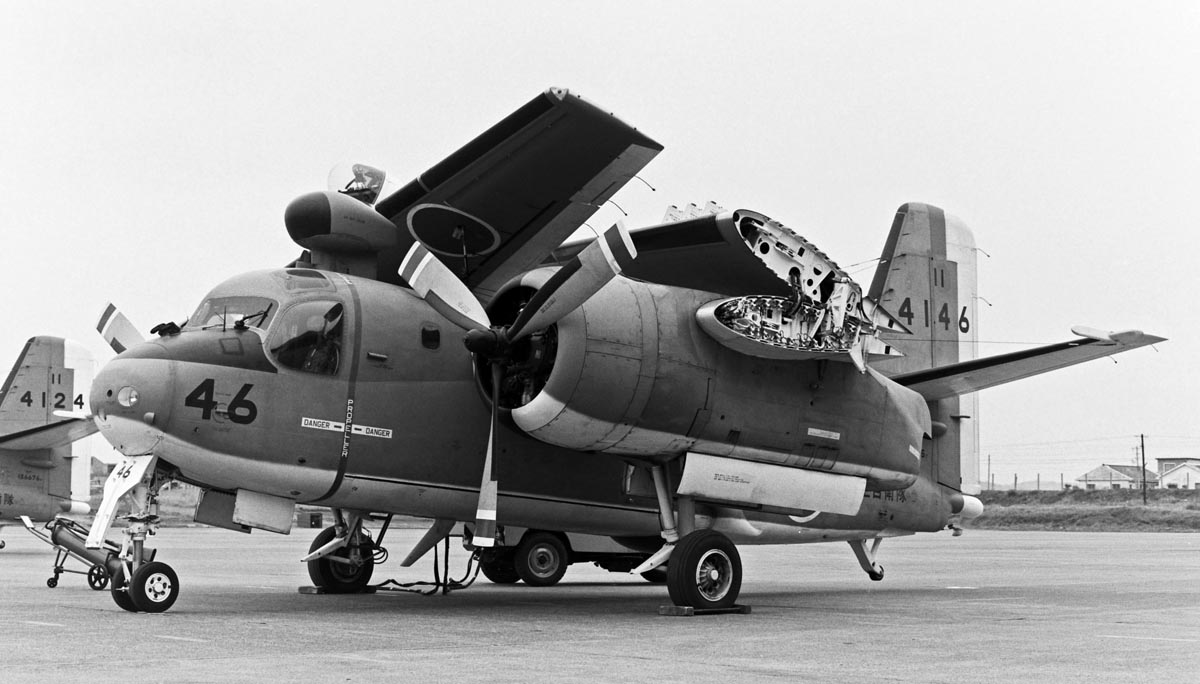 Grumman S2F Tracker in JMSDF service