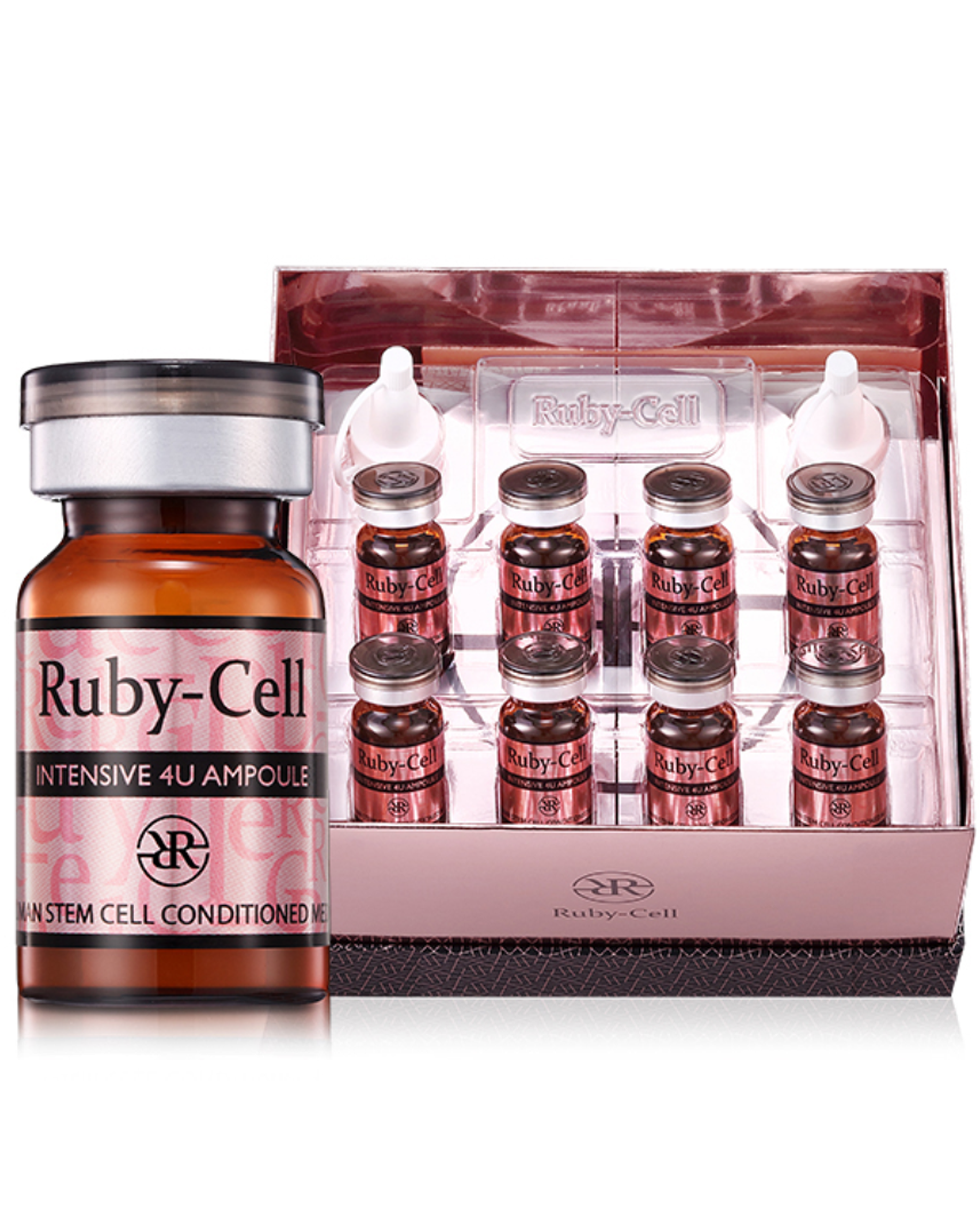 Ruby-Cell Intensive 4U Ampoule [Latest Manufacture] – Antiaging