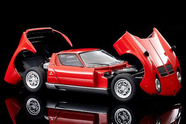 1/64 Tomytec LV Lamborghini Miura P400 Red – Network Shuttle