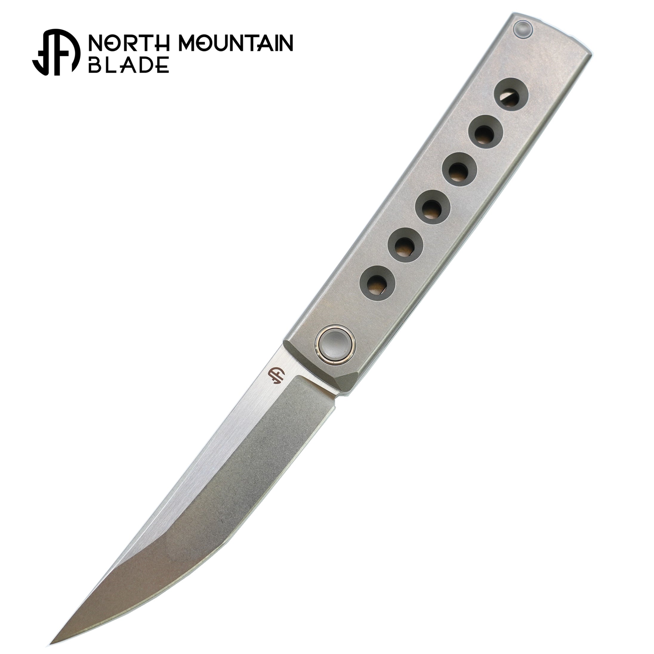 NEW 劍 KAIKEN Nature Hole M390 Blade Titanium handle Titanium back