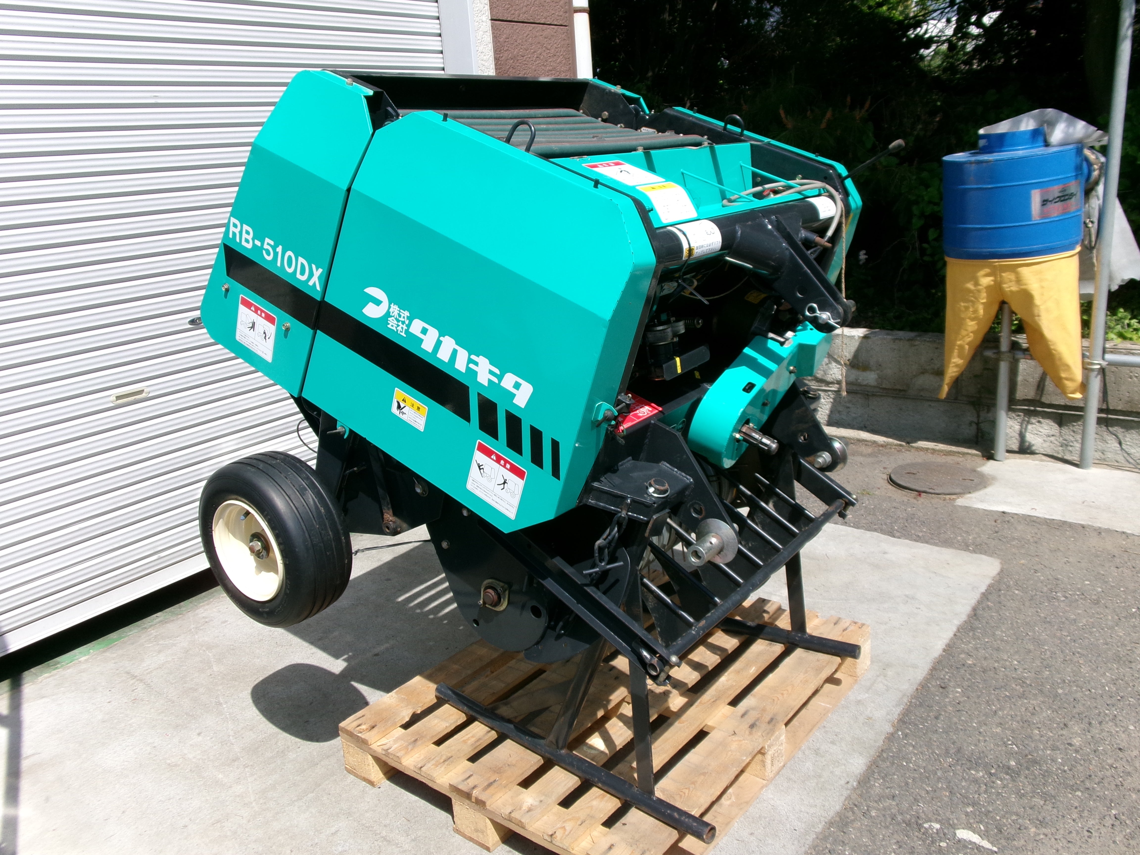 タカキタ 中古 ロールベーラー RB-510DX – 農キング
