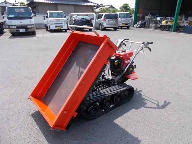 筑水キャニコム 400KGクローラー手動ダンプ運搬車 – 農キング