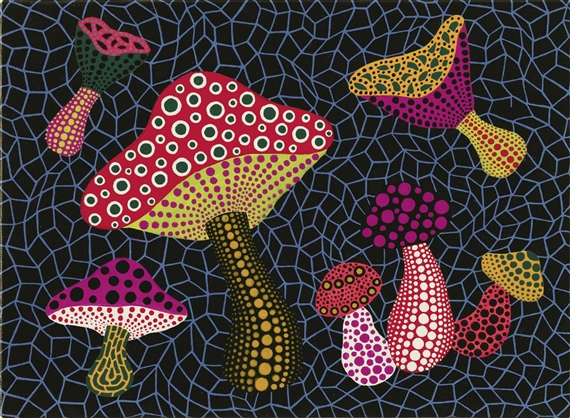 KUSAMA落書き 「炎の生」 KUSAMA落書き 「炎の生」 KUSAMA落書き 「炎
