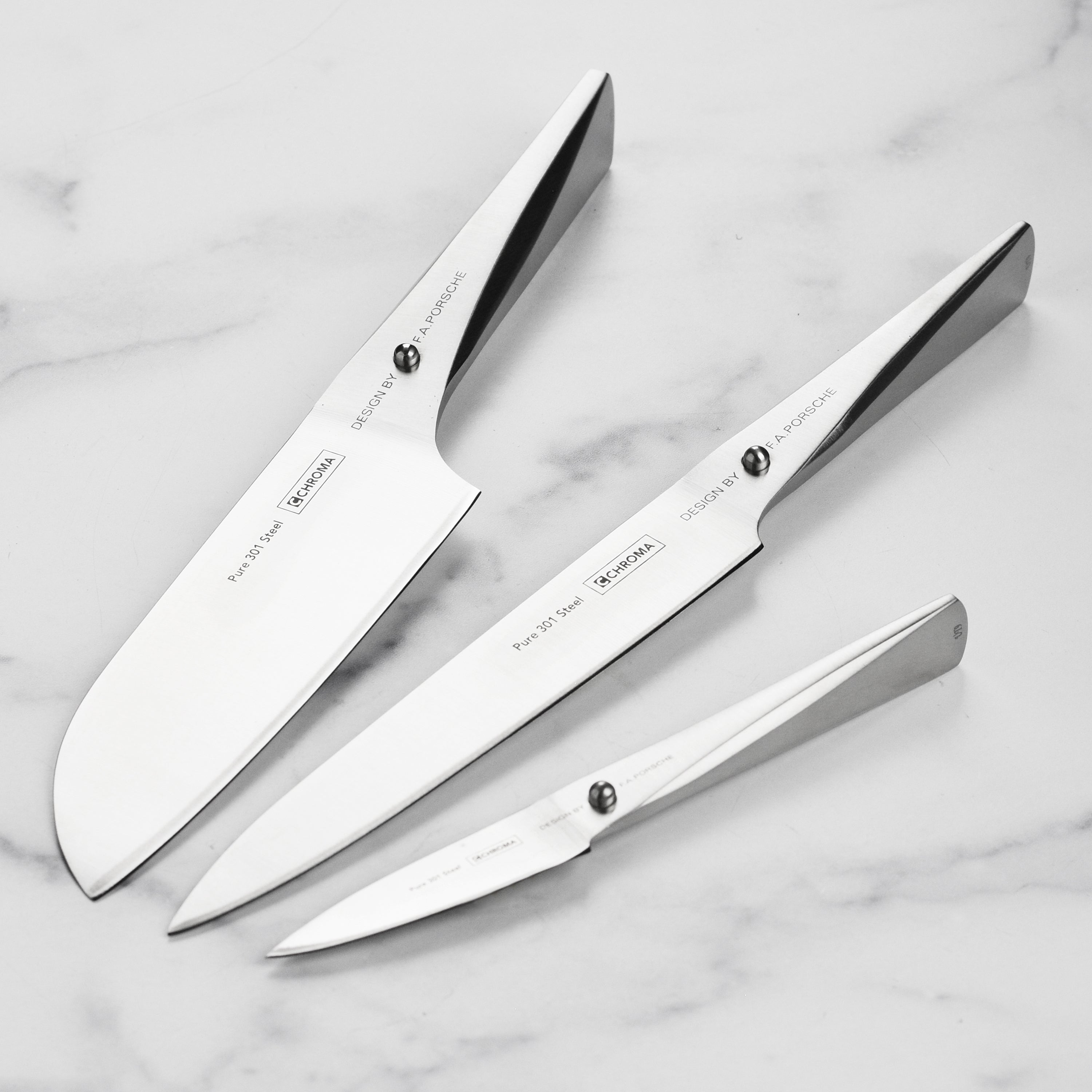 Chroma Knife Set - 3 Piece Type 301 – Cutlery and More