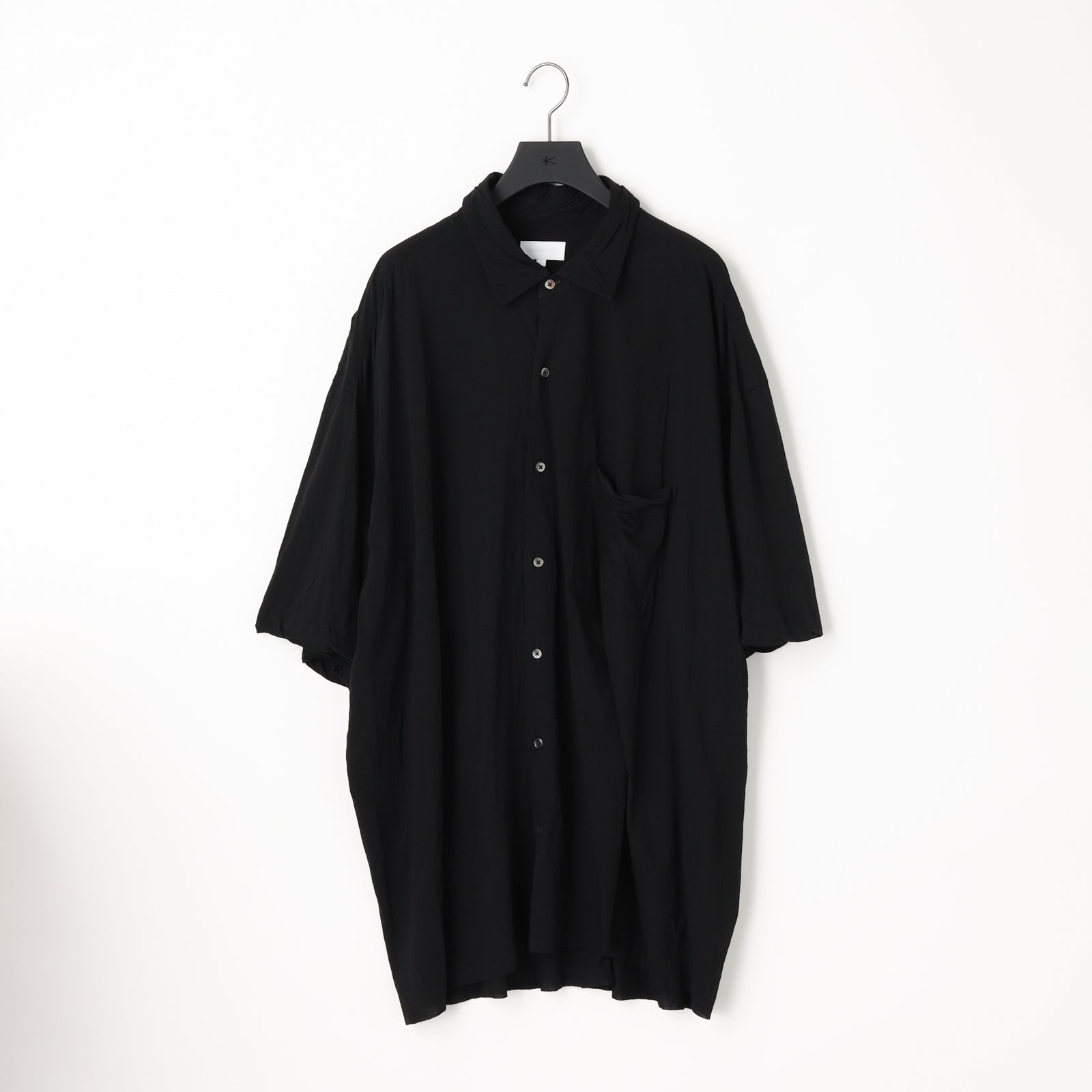 KANEMASA PHIL / 46G Artisan S/S Shirt BLACK – CASDAY / キャスデイ