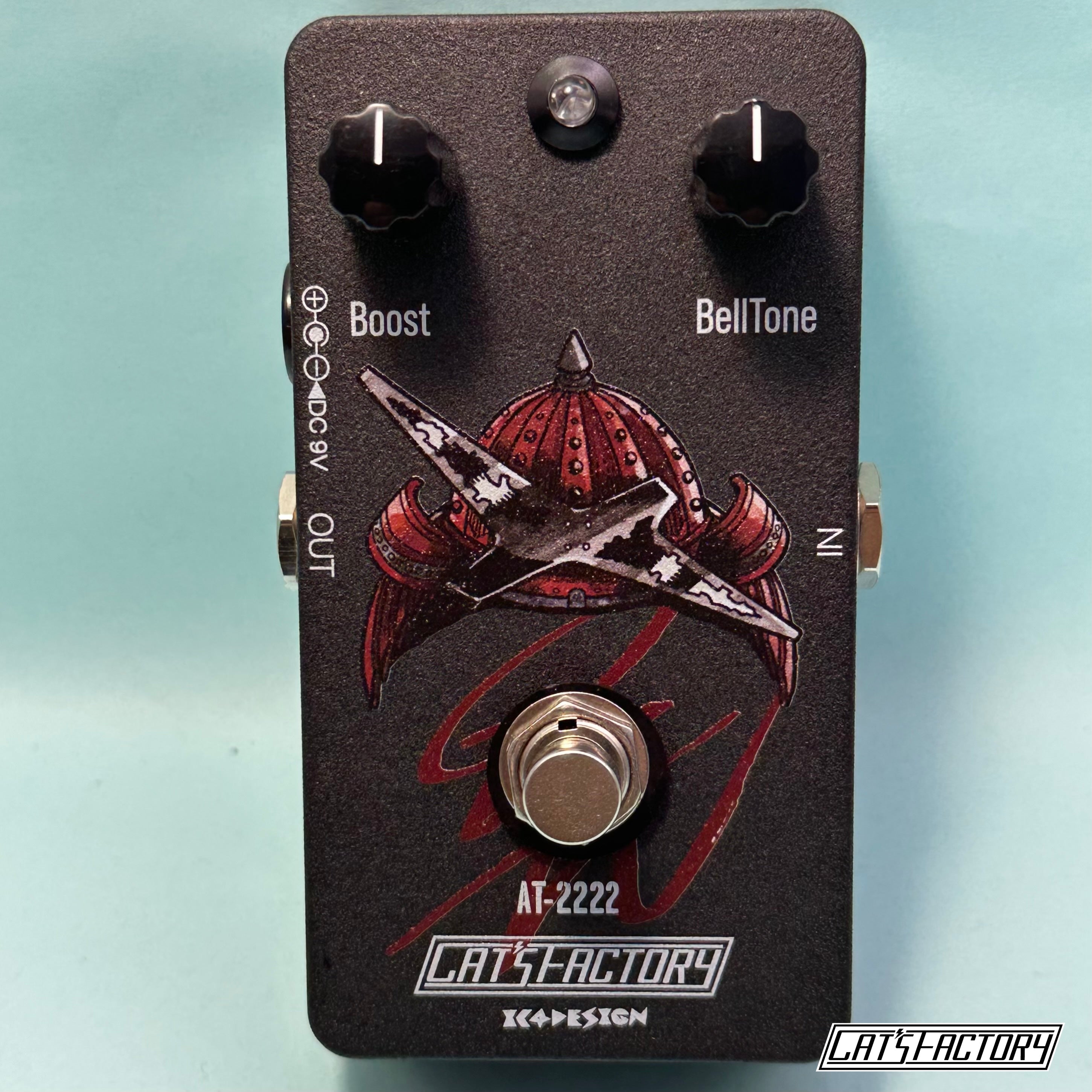 AT-2222 NoiselessCleanBooster 【AKIRA TAKASAKI Signature Pedal