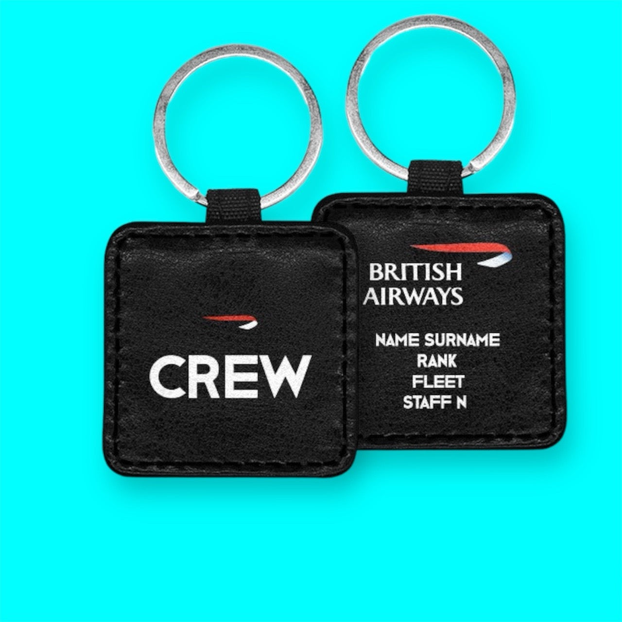 実使用品 British Airways キャビンクルー CA 名札 実使用品 British