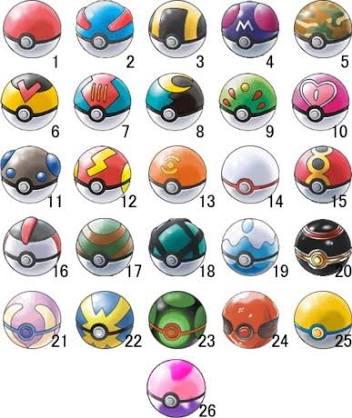 オシャボ厳選ガチ勢によるボール別解説とオススメポケモン