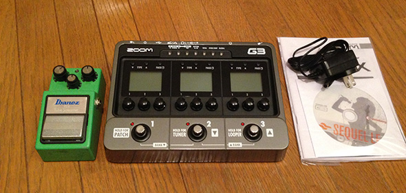 宅録・ライブに使えるアンプシミュレーター/マルチエフェクター ZOOM