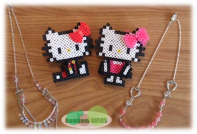 アイロンビーズ：サンリオ：キティちゃん - bambam-BEADS