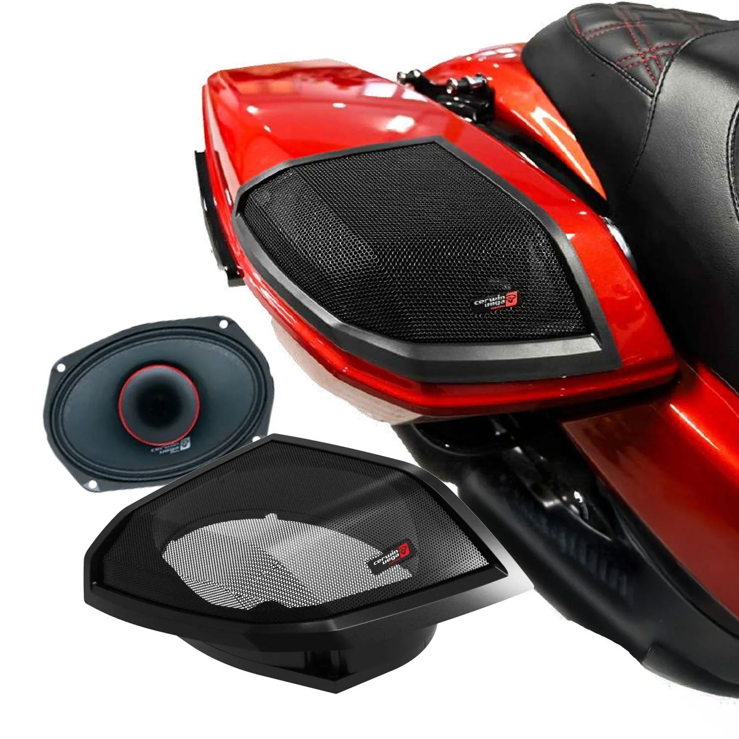 2024+ Harley Davidson® Cut-In Lid Kit with PH694 (4Ω)
