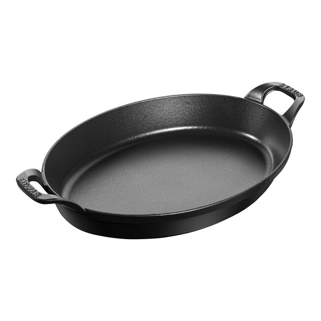 ストウブ スタッカブルディッシュ 32 cm, 鋳鉄, ブラック – Chefs' Island