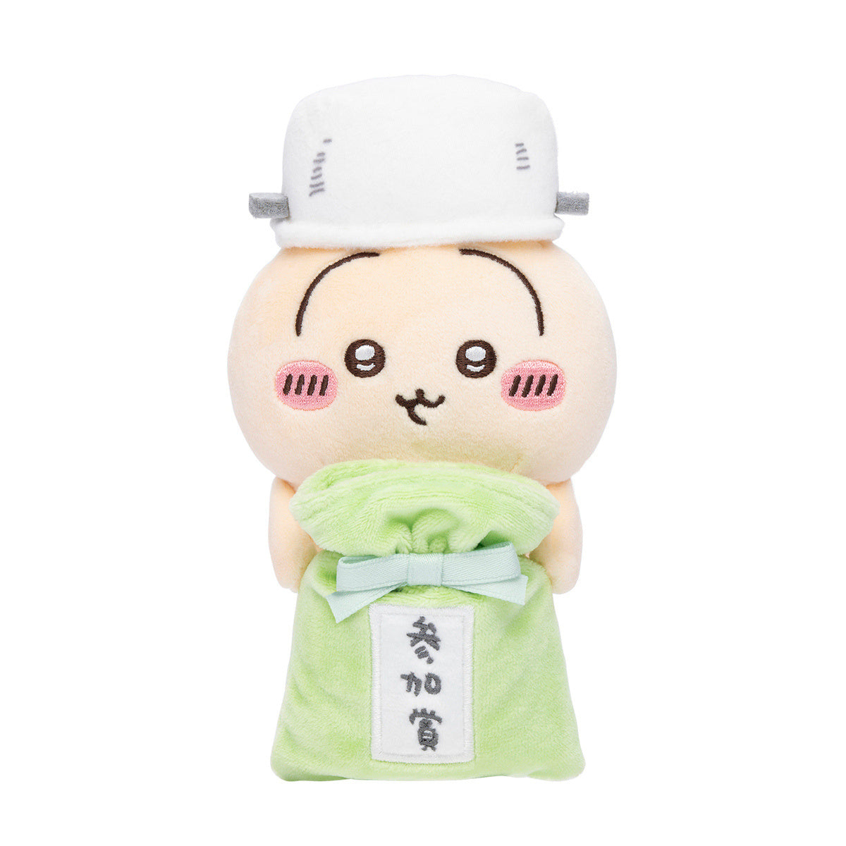 ちいかわ デスクトップから見守るひっかけぬいぐるみ（参加賞持ち