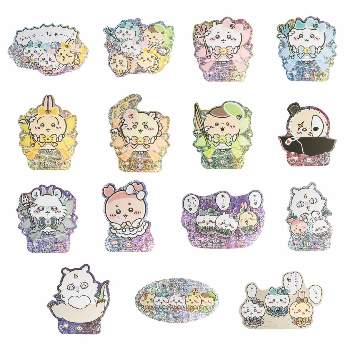 ちいかわ 超まじかるちいかわ スマホに貼れるサイズのホログラム