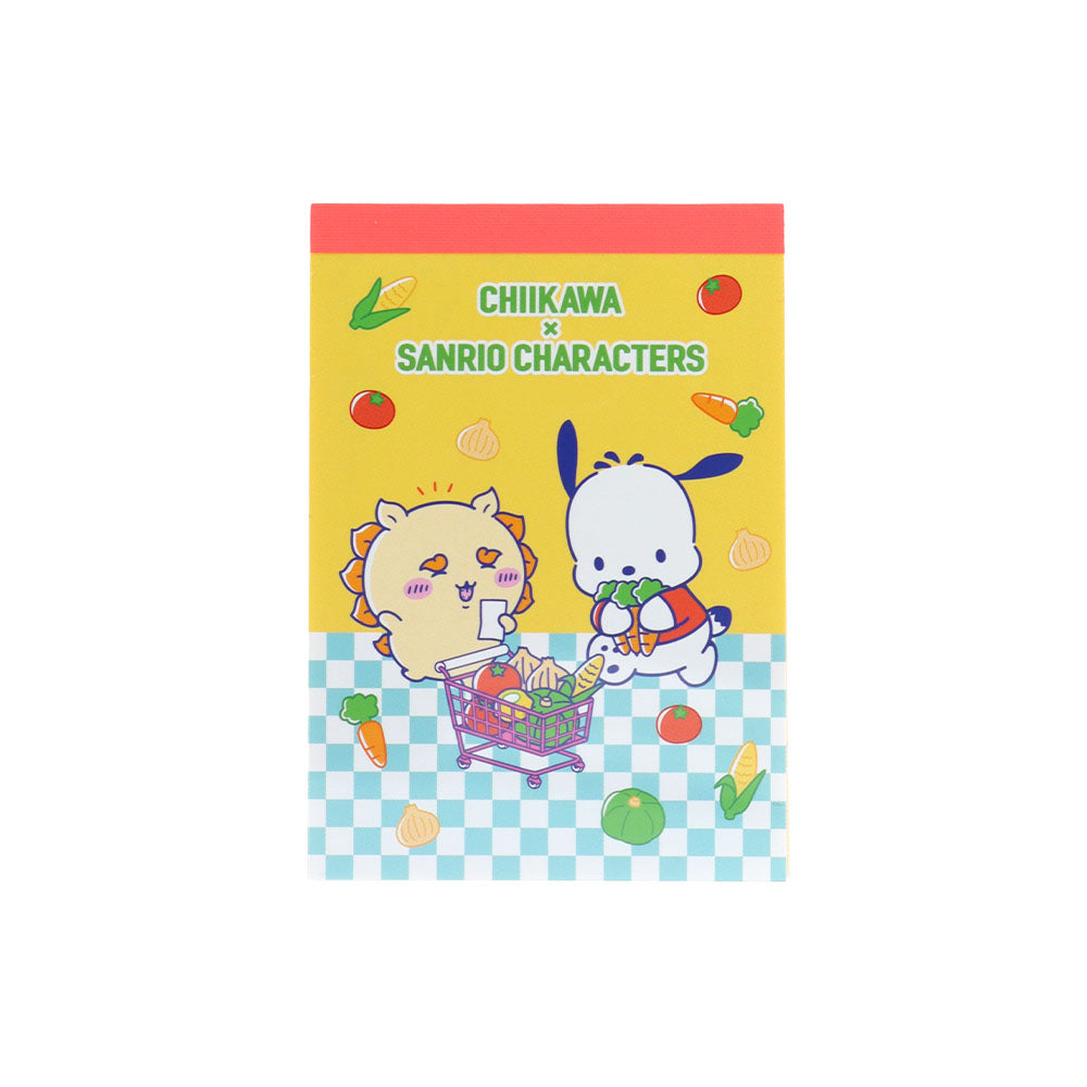 ちいかわ×サンリオキャラクターズ スーパーマーケットなメモミニ