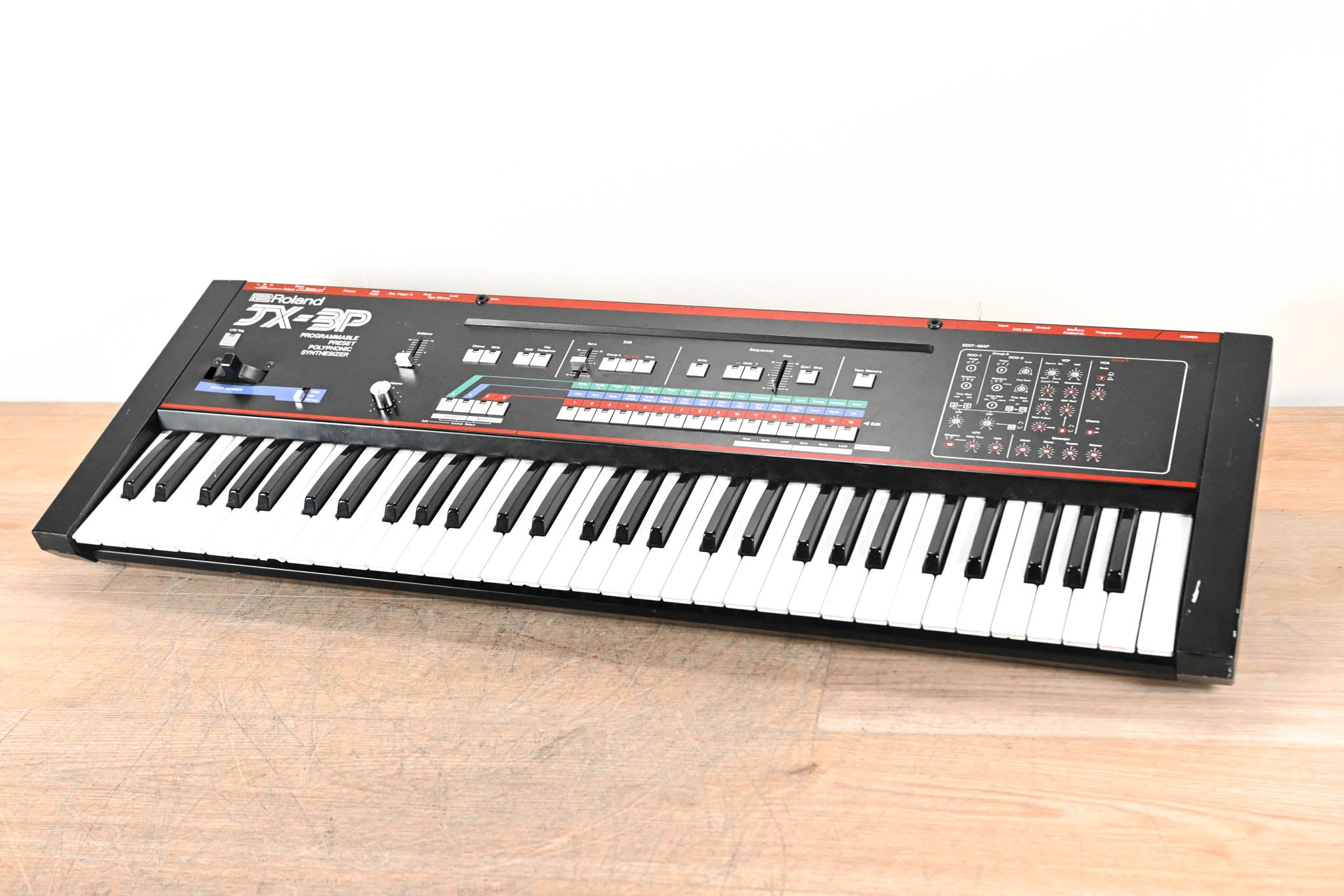 Roland JX-3P 61-Key Programmable Preset Polyphonic Synthesizer CG007XJ