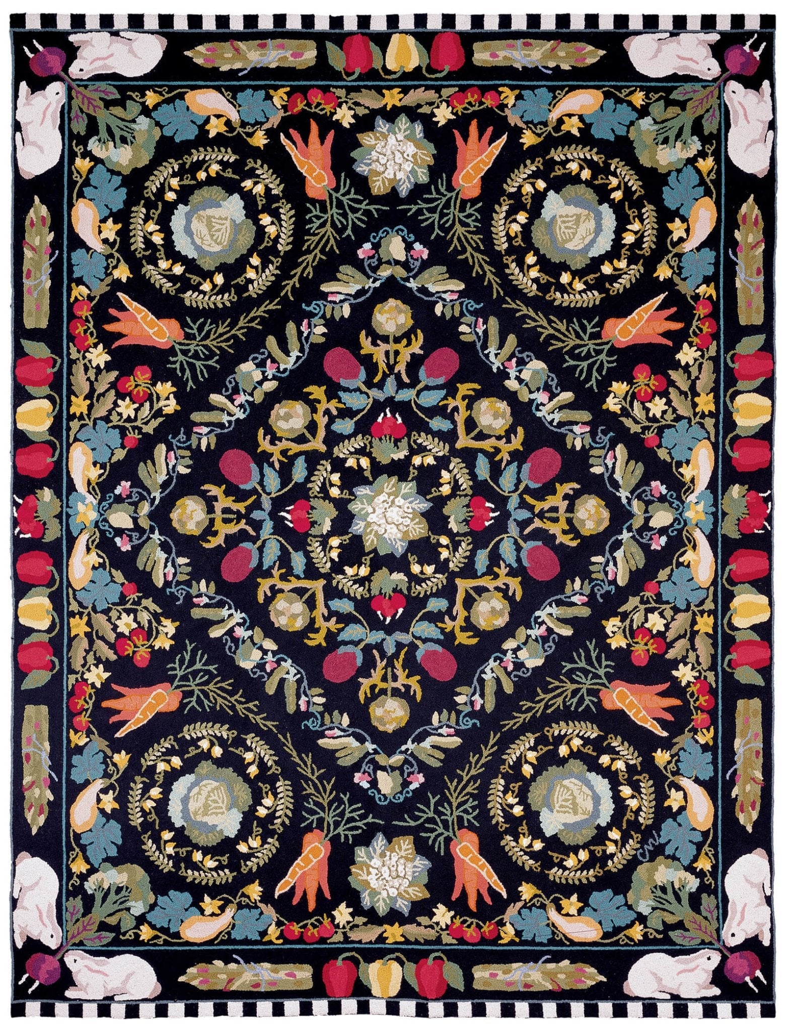 Harvest Collection 9x12 Black - Claire Murray Design