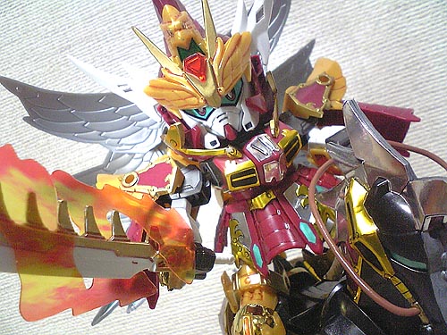 真 紅蓮装 曹操ガンダム BraveBattleWarriors三国伝 繰府庵～フィギュ間～