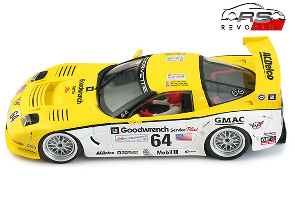 Revoslot RS0187 Corvette C5R No. 64, Le Mans 2000| Clover Leaf Racing