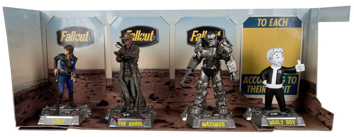 Fallout 6 Inch Static Figure Posed 4-Pack - (Lucy - Maximus - The