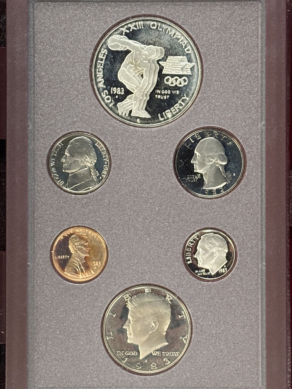 4311【アメリカ・銀貨】1983年 銀製 メダル - メルカリ 4309【アメリカ