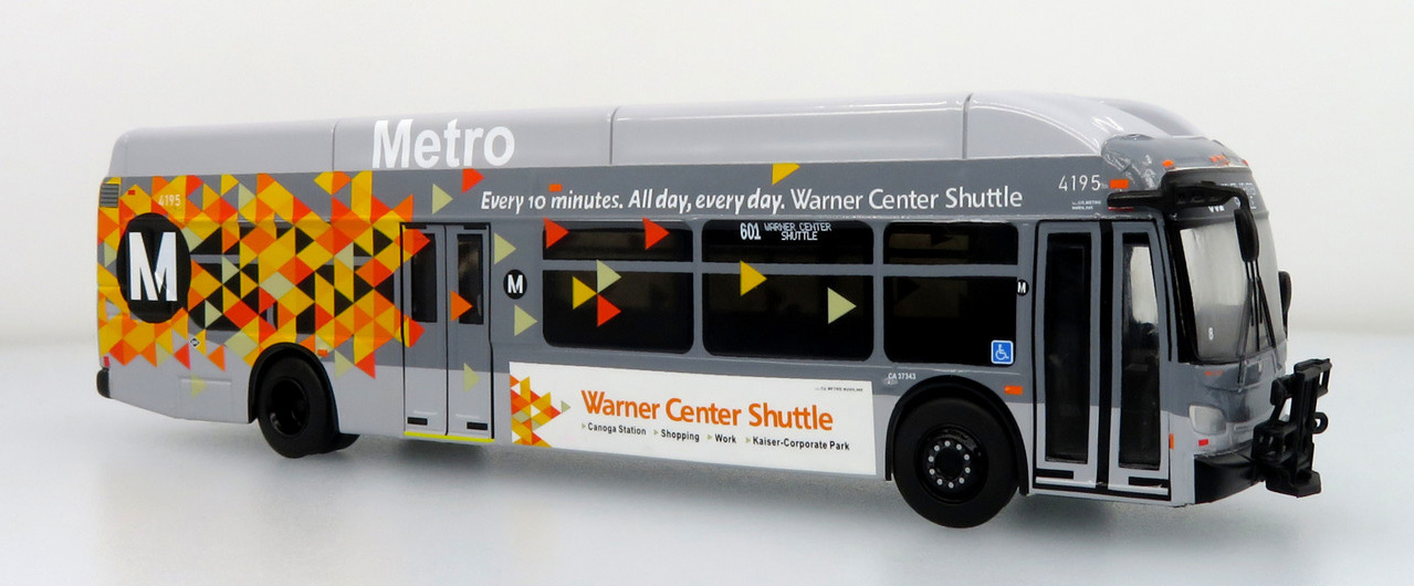 Now Available! New Flyer Xcelsior XN40 Transit Bus LA Metro