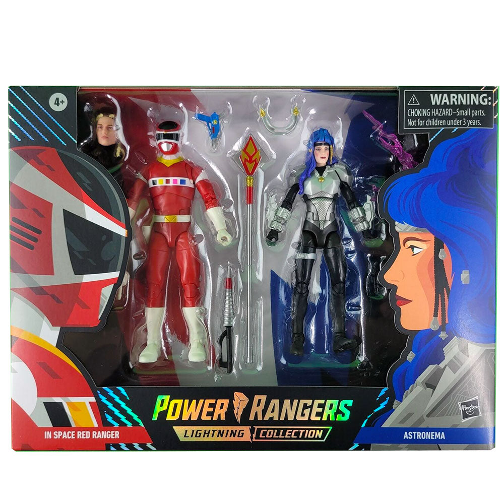 Power Rangers Lightning Spectrum In Space Red Ranger vs Astronema