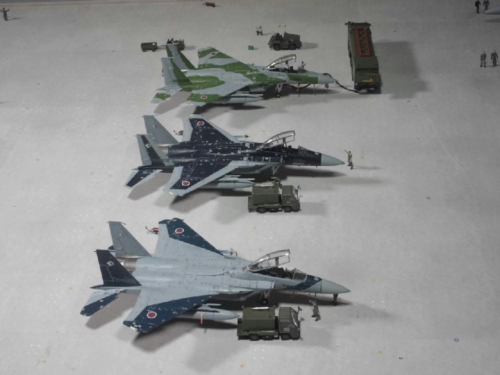 自衛隊基地ジオラマ#29 Su-27アグレッサー機