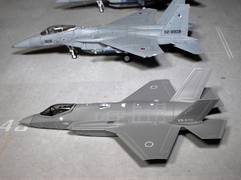 自衛隊基地ジオラマ#37 F-34A