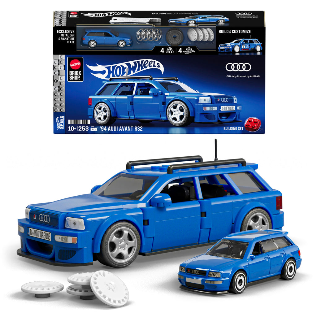 Mattel Brick Shop Hot Wheels Audi Avant RS2 | Mattel Creations